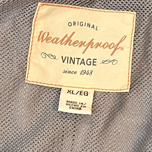 WEATHERPROOF VINTAGE SAN Francisco California jacket waterproof windbreaker XL - Picture 5 of 11